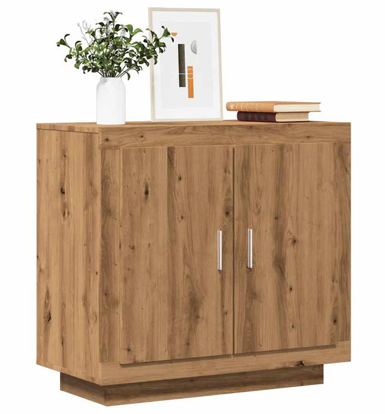 Sideboard Artisan-Eiche 80x40x75 cm Holzwerkstoff