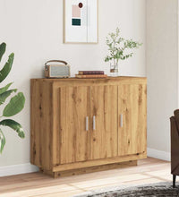 Sideboard Artisan-Eiche 92x35x75 cm Holzwerkstoff