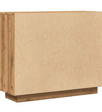 Sideboard Artisan-Eiche 92x35x75 cm Holzwerkstoff