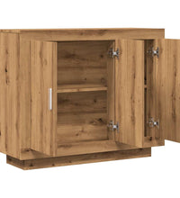 Sideboard Artisan-Eiche 92x35x75 cm Holzwerkstoff