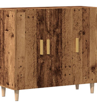 Sideboard Altholz-Optik 90x34x80 cm Holzwerkstoff