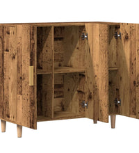 Sideboard Altholz-Optik 90x34x80 cm Holzwerkstoff