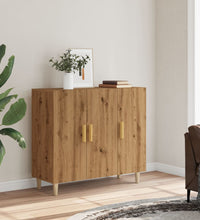 Sideboard Artisan-Eiche 90x34x80 cm Holzwerkstoff