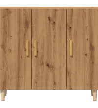 Sideboard Artisan-Eiche 90x34x80 cm Holzwerkstoff