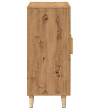 Sideboard Artisan-Eiche 90x34x80 cm Holzwerkstoff