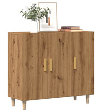 Sideboard Artisan-Eiche 90x34x80 cm Holzwerkstoff