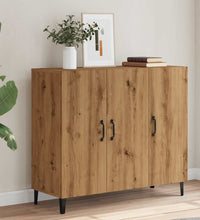 Sideboard Artisan-Eiche 90x34x80 cm Holzwerkstoff