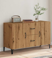 Sideboard Artisan-Eiche 100x36x60 cm Holzwerkstoff