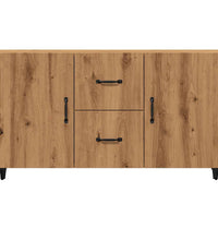 Sideboard Artisan-Eiche 100x36x60 cm Holzwerkstoff