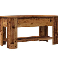 Couchtisch Altholz-Optik 101x49x52 cm Holzwerkstoff