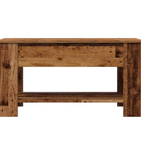 Couchtisch Altholz-Optik 101x49x52 cm Holzwerkstoff