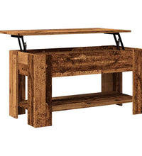 Couchtisch Altholz-Optik 101x49x52 cm Holzwerkstoff