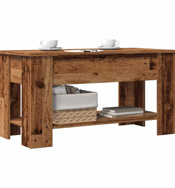 Couchtisch Altholz-Optik 101x49x52 cm Holzwerkstoff