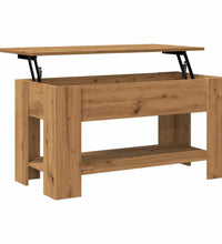 Couchtisch Artisan-Eiche 101x49x52 cm Holzwerkstoff