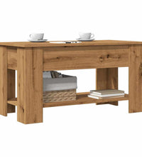 Couchtisch Artisan-Eiche 101x49x52 cm Holzwerkstoff