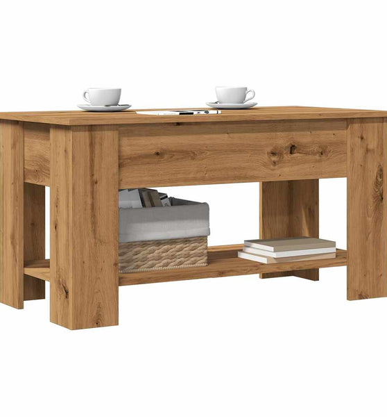 Couchtisch Artisan-Eiche 101x49x52 cm Holzwerkstoff