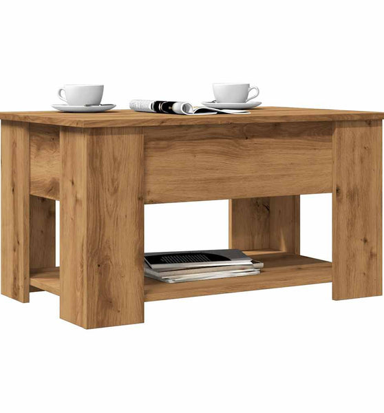 Couchtisch Artisan-Eiche 79x49x41 cm Holzwerkstoff