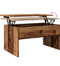 Couchtisch Altholz-Optik 80x50,5x41,5 cm Holzwerkstoff