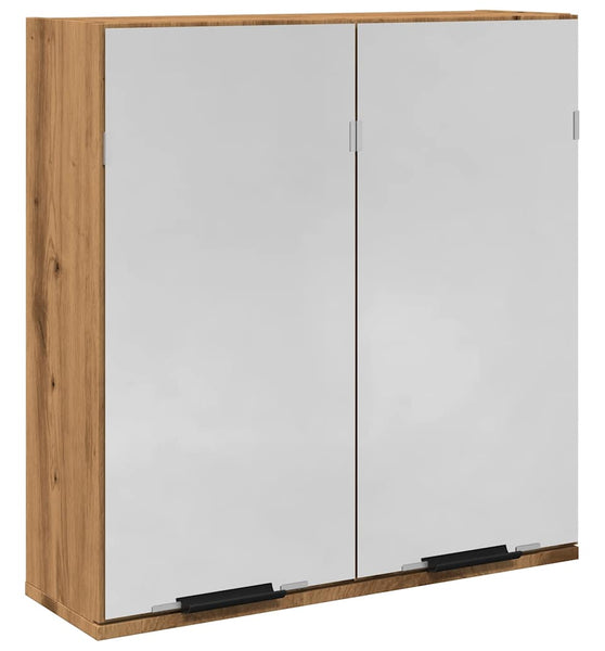 Bad-Spiegelschrank Artisan-Eiche 64x20x66,5 cm Holzwerkstoff