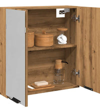 Bad-Spiegelschrank Artisan-Eiche 64x20x66,5 cm Holzwerkstoff