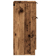 Sideboard Altholz-Optik 30x30x70 cm Holzwerkstoff