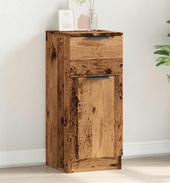Sideboard Altholz-Optik 30x30x70 cm Holzwerkstoff
