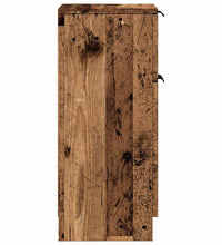 Sideboards 2 Stk. Altholz-Optik 30x30x70 cm Holzwerkstoff