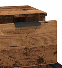 Sideboards 2 Stk. Altholz-Optik 30x30x70 cm Holzwerkstoff