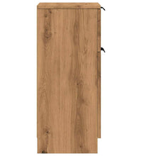 Sideboards 2 Stk. Artisan-Eiche 30x30x70 cm Holzwerkstoff