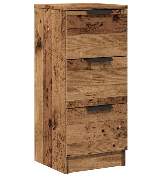 Sideboard Altholz-Optik 30x30x70 cm Holzwerkstoff