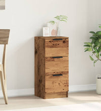 Sideboard Altholz-Optik 30x30x70 cm Holzwerkstoff