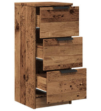 Sideboards 2 Stk. Altholz-Optik 30x30x70 cm Holzwerkstoff