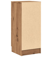 Sideboards 2 Stk. Artisan-Eiche 30x30x70 cm Holzwerkstoff