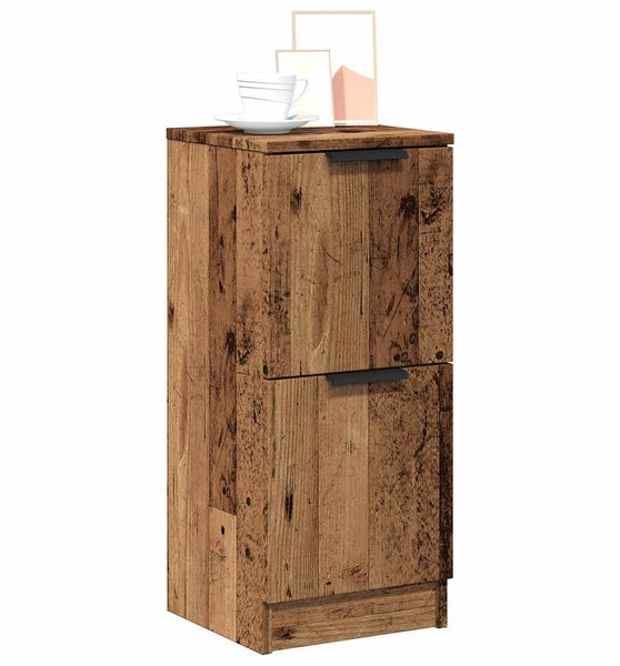 Sideboard Altholz-Optik 30x30x70 cm Holzwerkstoff