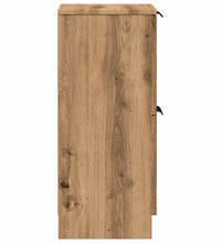 Sideboards 2 Stk. Artisan-Eiche 30x30x70 cm Holzwerkstoff