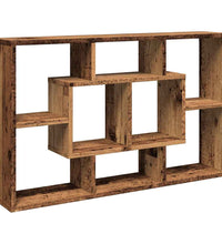 Wandregal Altholz 85x16x52,5 cm Holzwerkstoff