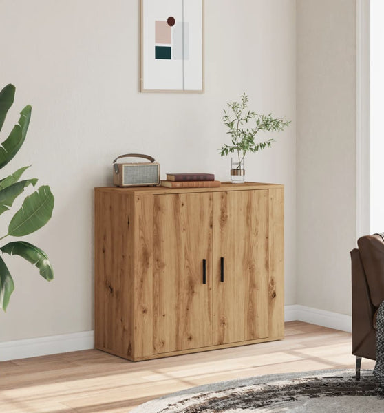 Sideboard Artisan-Eiche 80x33x70 cm Holzwerkstoff