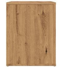 Schuhbank Artisan-Eiche 100x35x45 cm Holzwerkstoff