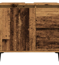 Waschbeckenunterschrank Altholz-Optik 65x33x60 cm Holzwerkstoff