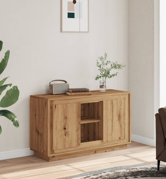 Sideboard Artisan-Eiche 102x35x60 cm Holzwerkstoff