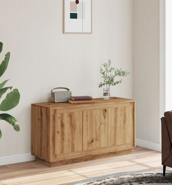 Sideboard Artisan-Eiche 102x35x55 cm Holzwerkstoff