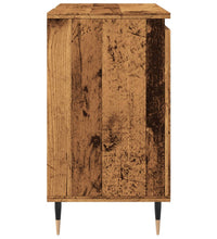 Badschrank Altholz-Optik 58x33x60 cm Holzwerkstoff