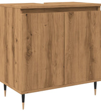 Badschrank Artisan-Eiche 58x33x60 cm Holzwerkstoff