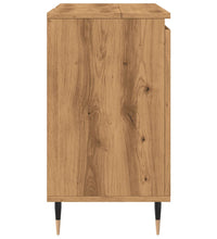 Badschrank Artisan-Eiche 58x33x60 cm Holzwerkstoff