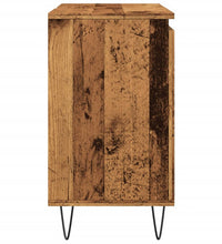 Badschrank Altholz-Optik 58x33x60 cm Holzwerkstoff