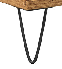 Badschrank Altholz-Optik 58x33x60 cm Holzwerkstoff