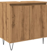 Badschrank Artisan-Eiche 58x33x60 cm Holzwerkstoff