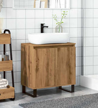 Badschrank Artisan-Eiche 58x33x60 cm Holzwerkstoff