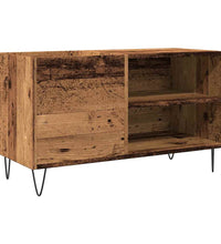 Plattenschrank Altholz-Optik 84,5x38x48 cm Holzwerkstoff