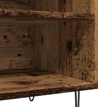Plattenschrank Altholz-Optik 84,5x38x48 cm Holzwerkstoff
